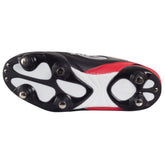 Junior Tribal Football Boot 6 Stud Red/Black - Optimum